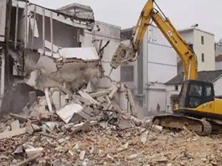 龙湖旧房改造拆除